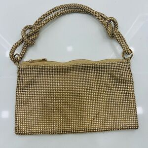 Elegant Gold Clutch Bag
